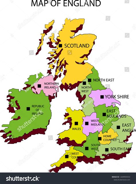 England Map Regions