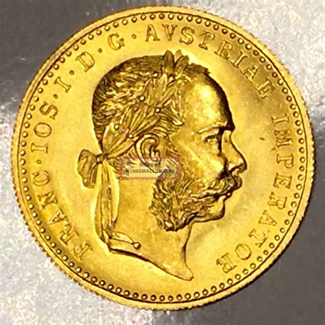 1915 Austria 1 Ducat Gold Coin - Bu Brilliant Uncirculated Unc - Agw ...