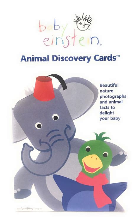 Baby Einstein Animal Cards - Printable Cards