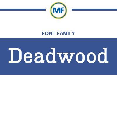 Deadwood Font Family: Download Free | MaisFontes