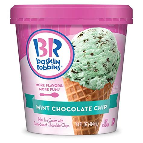 Baskin Robbins Mint Chocolate Chip Ice Cream | Which Mint Chocolate Chip Ice Cream Brand Is the ...