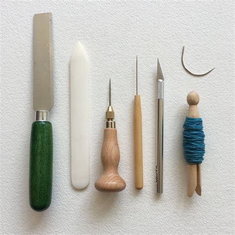 Bookbinding Tool Kit | Coptic or Japanese style — Bari Zaki Studio ...