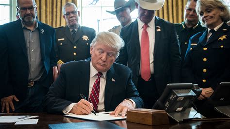 Trump Issues First Veto After Congress Rejects Border Emergency - The New York Times