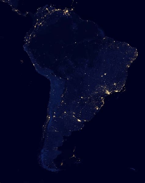 Satellite Reveals New Views of Earth at Night |...