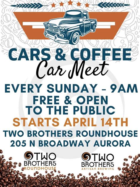 Two Brothers Roundhouse Cars and Coffee 2024 - Cars and Coffee Events