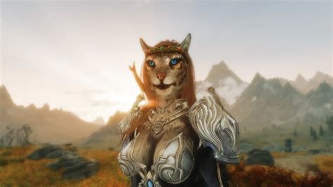 Khajiit lady warrior at Skyrim Nexus - Mods and Community