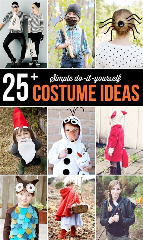 25+ Simple Do-it-Yourself Halloween Costume Ideas | Cute halloween ...