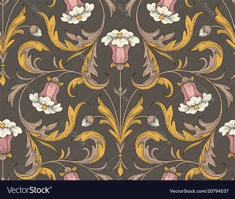 Victorian Design : Vector Baroque Ornament In Victorian Style Vector ...