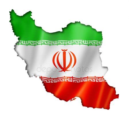 Flag and map of Iran — Stock Photo © sav_up #5246028