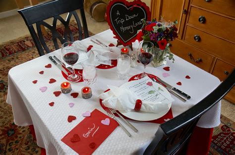 A Romantic Dinner Idea - A Trip Down Memory Lane - Positively Stacey