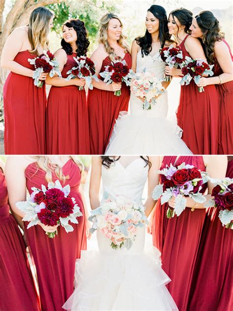 Elegant Red and Purple Wedding