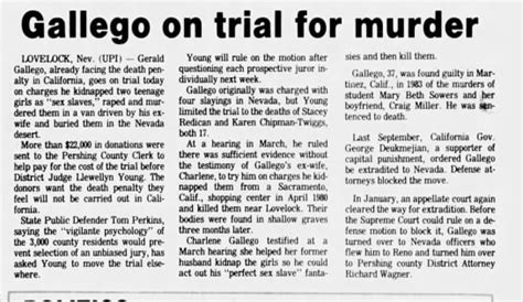 Gerald Gallego trial in NV Auburn Journal CA 14 May 1984 - Newspapers.com