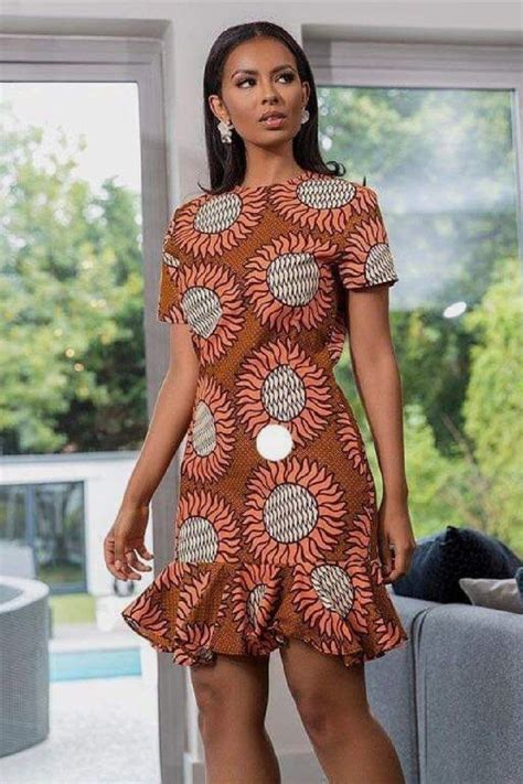 120 Ankara Short Gown Styles Designs 2024 | ThriveNaija | Ankara short gown styles, Short dress ...