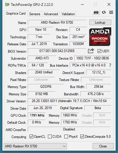 AMD Radeon RX 5700 Review - Overclocking | TechPowerUp