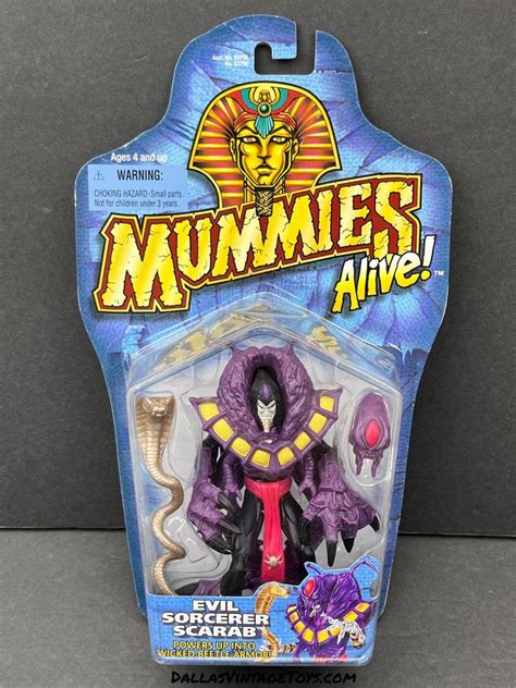 1997 Mummies Alive: Evil Sorcerer Scarab