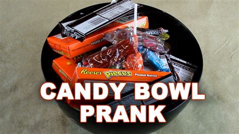 Trick Or Treat Candy Bowl