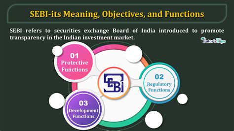 SEBI-its Meaning, Objectives, and Functions – Tutor's Tips