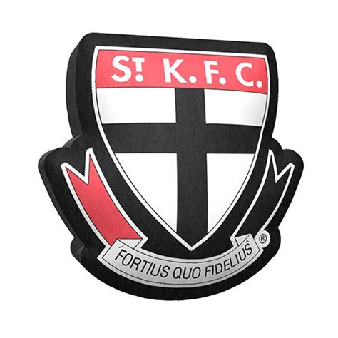 St Kilda Saints Logo Cushion