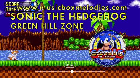 Sonic Green Hill Zone Easy Piano Sheet Music