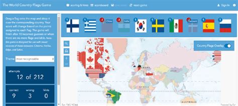 Maps Mania: A Game of Flags