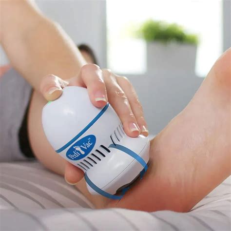 Pedi Vac Electric Foot File Vacuum Callus Remover Rechargeable ...