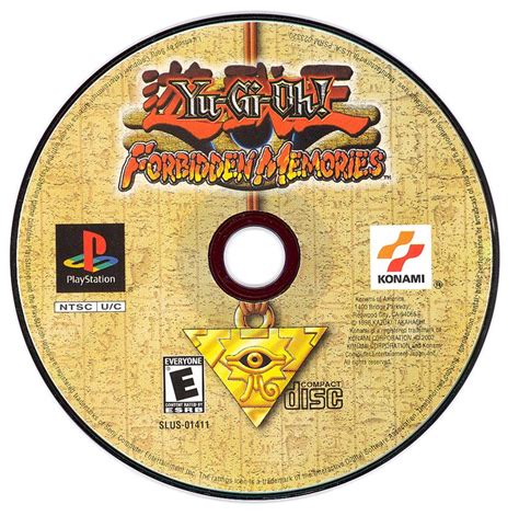 Yu-Gi-Oh!: Forbidden Memories (1999) PlayStation box cover art - MobyGames