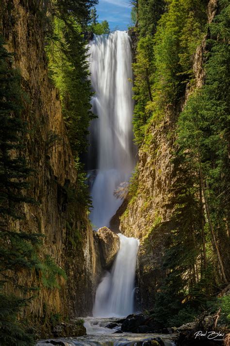 Mystic falls colorado waterfall photo telluride print colorado ...