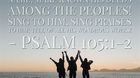 Morning Psalms & Prayer - Psalm 105 - YouTube