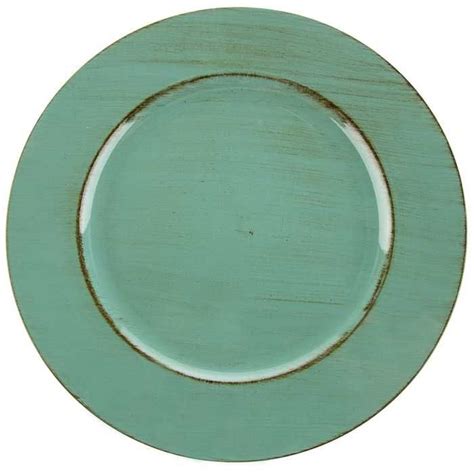 Turquoise & Brown Plastic Charger | Hobby Lobby | Home decor