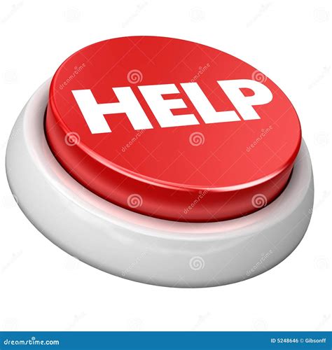 Button Help Royalty Free Stock Image - Image: 5248646