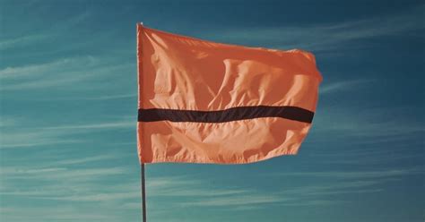 Orange White Black Flag Country - another-wiens