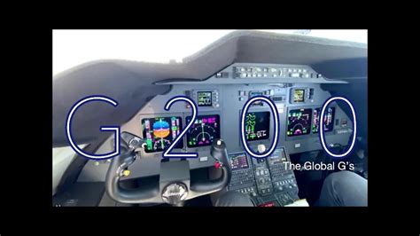 Gulfstream G200 (Galaxy) Cockpit Inflight 4K