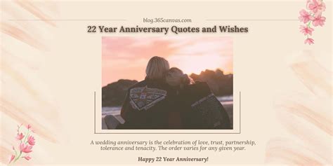 30+ Happy 22nd Year Wedding Anniversary Quotes and Wishes