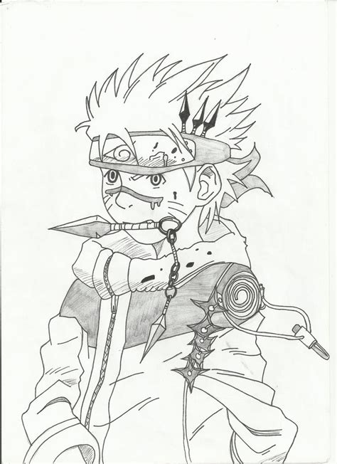 Naruto with Weapons by Candy-Muffin on DeviantArt