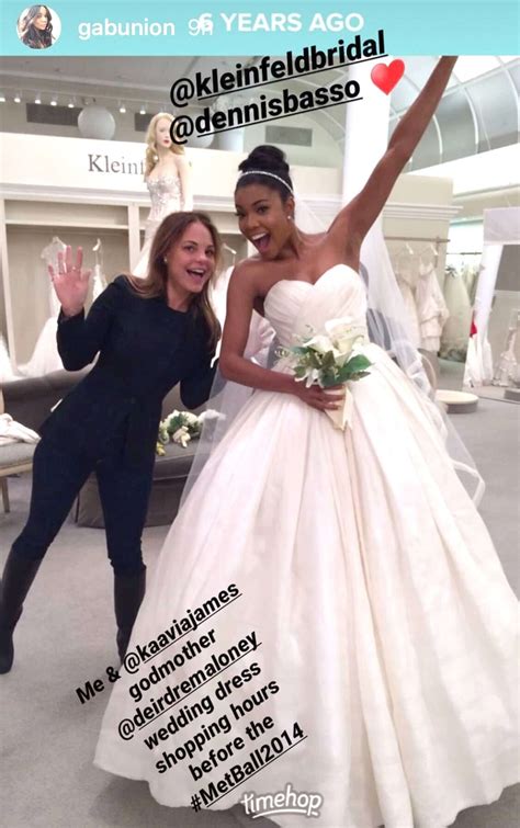 Gabrielle Union Got Her Wedding Dress Before the 2014 Met Gala