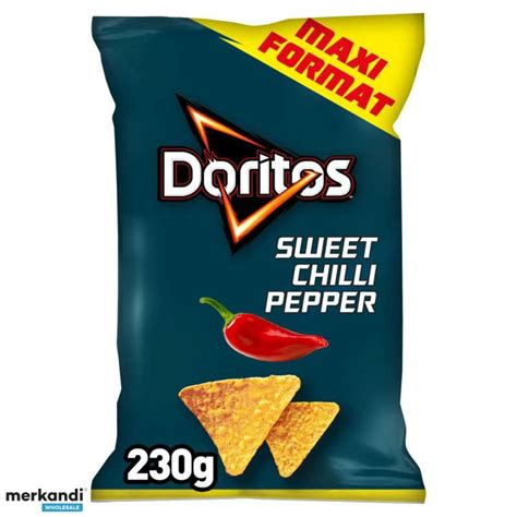 DORITOS Sweet Chili Pepper Chips per 230 g pack - France, New - The wholesale platform ...