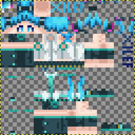 Hatsune Miku Skin (1.9 transparency + layers) - Skins - Mapping and Modding: Java Edition ...