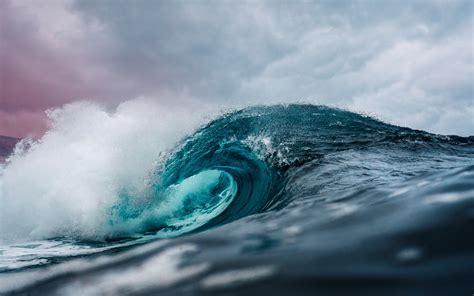 Ocean Wallpaper 4K, Waves, Water, High tides, 5K