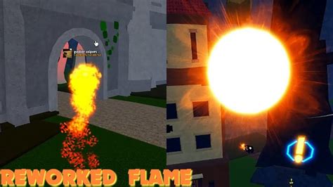 [Blox Fruits] Reworked Flame v1 Showcase - YouTube