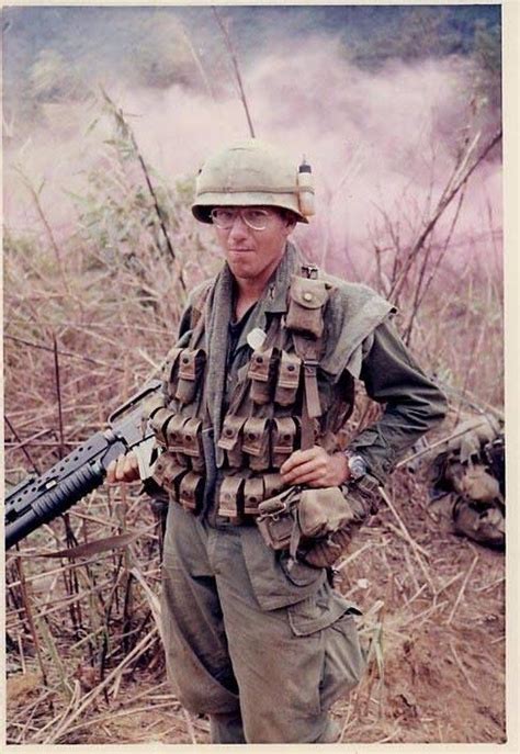 A 4th Infantry Division grenadier later in the war. He wears a nylon grenadier's vest, M67 ...