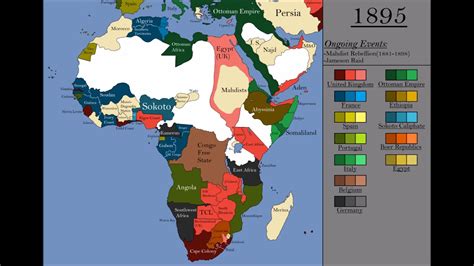 Map Of Africa 1880 - Africa / Uses qazaq2007's qbam map from alternatehistory.com. - how to ...