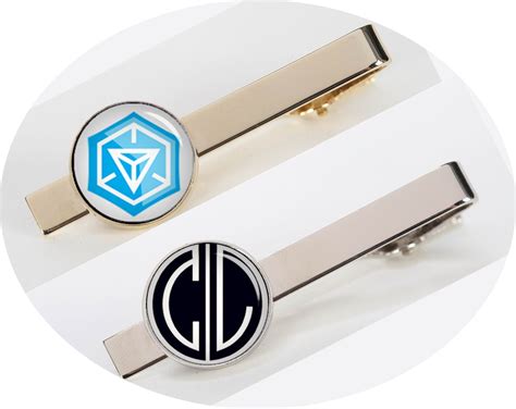 Custom Company Logo Tie Clips Photo Tie Clip Custom Image