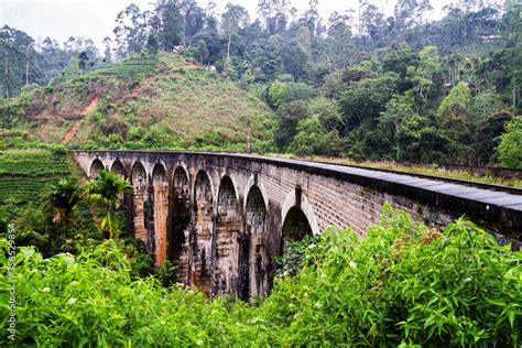 Nine arch bridge, Sri Lanka Stock Photo | Adobe Stock