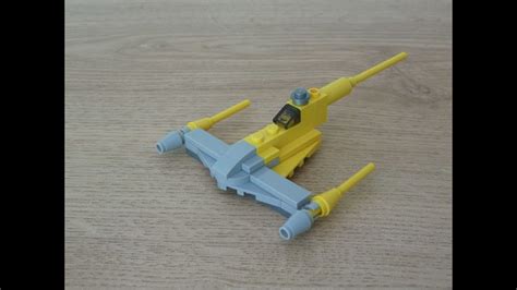 LEGO STAR WARS Naboo Starfighter Instructions Magazine Gift - YouTube