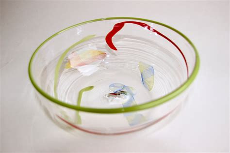 Art Glass Bowl - Etsy