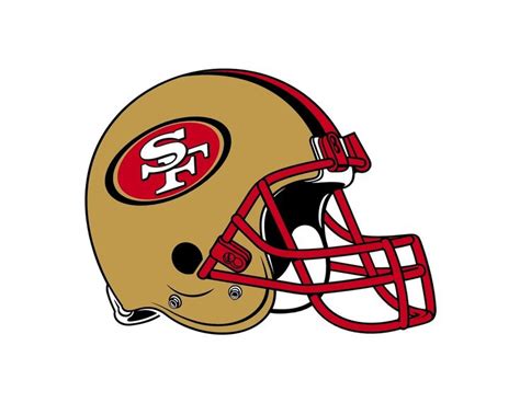 San Francisco 49ers Logo PNG Transparent & SVG Vector - Freebie Supply | 49ers helmet, San ...