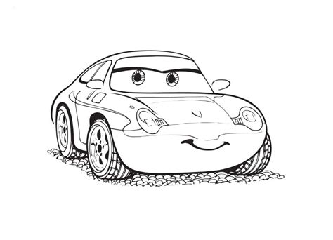 Cars picture to print and color - Cars Coloring Pages for Kids