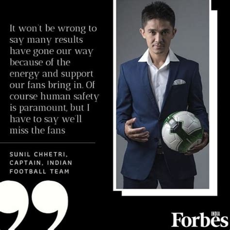 Indian football team captain. @chetri_sunil11 Credit: @forbesindia #sports #football #chhetri # ...