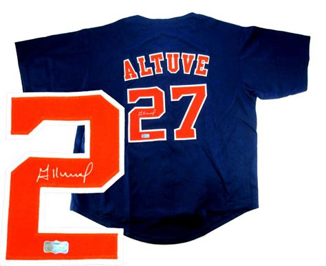 Jose Altuve Signed Jersey, Autographed Jerseys