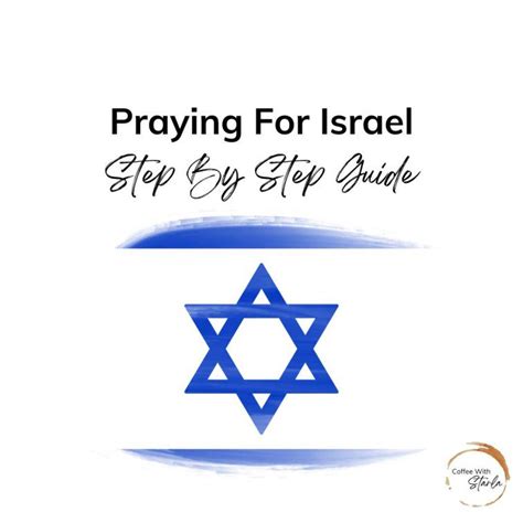 13 Best Ways To Pray For Israel - Coffee With Starla